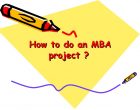 MBA Marketing Project Reports Free Download